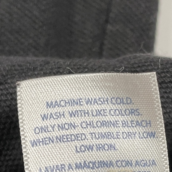 Faded Glory Black 100% Cotton Men’s Casual Polo Shirt - Size Small (34-36) - Picture 5 of 5